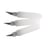 Lames pour couteau de rotation, 3 pièces pour 89 - 579 - 00