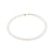 Collier Blima en pierres Jade blanc - Sloya