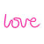 FOREVERLIGHT - Neon LED mural LOVE