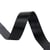 Bobine 25m ruban satin double face Noir fabriqué en France