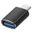 Blue Star Adaptateur OTG USB-C Mâle vers USB 3.0 Femelle Noir