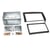 Adaptateur façade 2-DIN ACV Skoda Fabia 2004-2007 - Noir - Double-Din