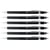 Porte-mine rechargeable BIC CRITERIUM - Corps plastique noir - Mine HB 0,5 mm - Lot de 6