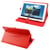 Etui Tablette Tactile Universel 10.1 Pouces Housse Intégrale Support Cuir Rouge YONIS