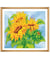 Kit Point de Croix Tournesol 38 x 34cm – Trimits Tournesol Jaune