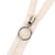 Tirette rond argenté 4,5cm