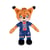 Peluche officielle PSG Mascotte Germain Le Lynx - 25 cm Doudou et compagnie