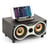 Enceinte Bluetooth Bois Stéréo Portable Subwoofer FM Haut-Parleur Sans Fil YONIS