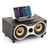 Enceinte Bluetooth Bois Stéréo Portable Subwoofer FM Haut-Parleur Sans Fil YONIS