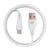 LinQ Câble USB vers USB C Fast Charge 3A Synchronisation Longueur 1m Blanc