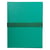 Chemise dos extensible balacron et sangle scratch. - Vert - x 10 - Exacompta