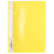 Chemise de présentation à lamelles Polypropylène standard - A4 - Jaune - x 25 - Exacompta