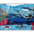 Princesse - Canevas antique Sous la mer 50x65cm