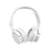 Casque Audio Sans Fil Bluetooth HIFI Stéréo Pour Gaming Avec Micro Rouge Blanc YONIS