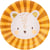 6 Assiettes Lion Baby