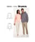 Patron Simplicity 9240 - Chemise et pull taille n°FR 34-52