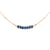 Collier Piana en pierres Lapis-lazuli - Sloya