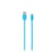 Jaym Câble USB-C vers USB-A 3A Charge et Synchronisation Collection POP 1,5m Bleu