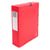 Boite de classement Exabox Dos 80mm Carte lustrée - A4 - Rouge - x 6 - Exacompta