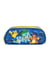 mybagstory - Trousse Scolaire Pokemon 2 Compartiments Bleu/Jaune - 23 cm