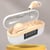 Ecouteurs Bluetooth Rose Sans Fil Réduction De Bruit Avec Affichage Digital Beige 2 YONIS