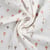 Tissu Double gaze de Coton Montgolfières sur fond Blanc cassé