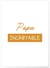 Affiche 'Papa Incroyable' | A3 : 29,7x42cm