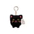 Peluche - PORTE-CLES EN PELUCHE KAWAII - MOKO MARU KITTY – CHAT NOIR – 9 CM