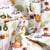 Tissu Coton Matelassé réversible Ray animaux de la ferme sur fond Blanc