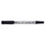 Lot de 12 marqueurs permanents double pointe fine et moyenne - PILOT - Noir