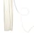 Bobine 30m cordelière polyester 2mm ecru