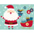 Kit peinture au numéro Père Noël 18 x 24 cm