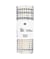 Toile pour Point Noué Hooki Hooki - 15 trous/10 cm - 48,5 x 48,5 cm - Rico Design Ecru