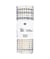 Toile pour Point Noué Hooki Hooki - 15 trous/10 cm - 48,5 x 48,5 cm - Rico Design Ecru