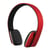Casque Audio Bluetooth Universel Pour Smartphones Et Tablettes Son Cristal Rouge YONIS