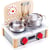 Cuisinière barbecue recto-verso