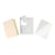 MégaCréa DIY - Carte double shaker pour cartes à paillettes Rectangle 10 x 14 cm