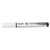 Marqueur couvrant pour textile, blanc, pointe ronde 2 - 4mm, avec valve