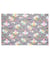 Tissu enfant matelassé fées de 138 cm de largeur ROSELIA GRIS vendu par 50 cm