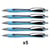 Lot de 5 stylos À Bille Slider Rave - Noir - Schneider