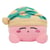 Kirby - Peluche Kirby Nuiguru-Knit  Sleeping Mega 25 cm - Tomy