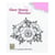 Tampon transparent scrapbooking Nellie's choice FLEUR ANEMONE 011
