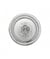 Carte de 3 boutons métal armoirie à queue 15mm - Prym Argent Gris