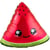 Ballon Aluminium Hélium Pastèque Kawaii Party 60 cm