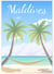 Affiche Maldives | A3 : 29,7x42cm