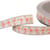 Galon jacquard flamants roses beige 16mm au mètre