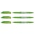 Lot de 3 stylos roller encre gel effaçable Frixion Ball 0,7 mm - Citron Vert