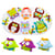 Tapis de bain bebe et 3 aspergeurs oiseaux - escaboo - premier age
