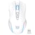 Souris Sans Fil Ergonomique Avec Éclairage RGB Et Longue Autonomie Blanc YONIS