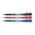 Lot de 12 marqueurs permanents - PENTEL - pointe 1 mm - encre acrylique - rouge - GREEN-LABEL NMS50